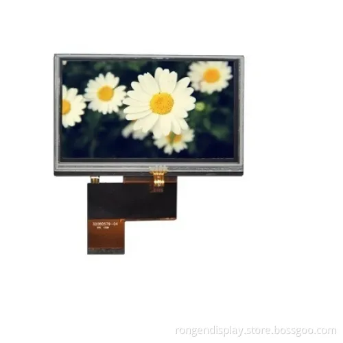 4.3 Inch Color TFT LCD Display MCU/Spi Interface 480X272 Resolution